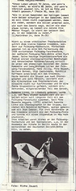 Performance Chronik Basel