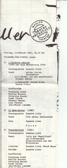 Performance Chronik Basel